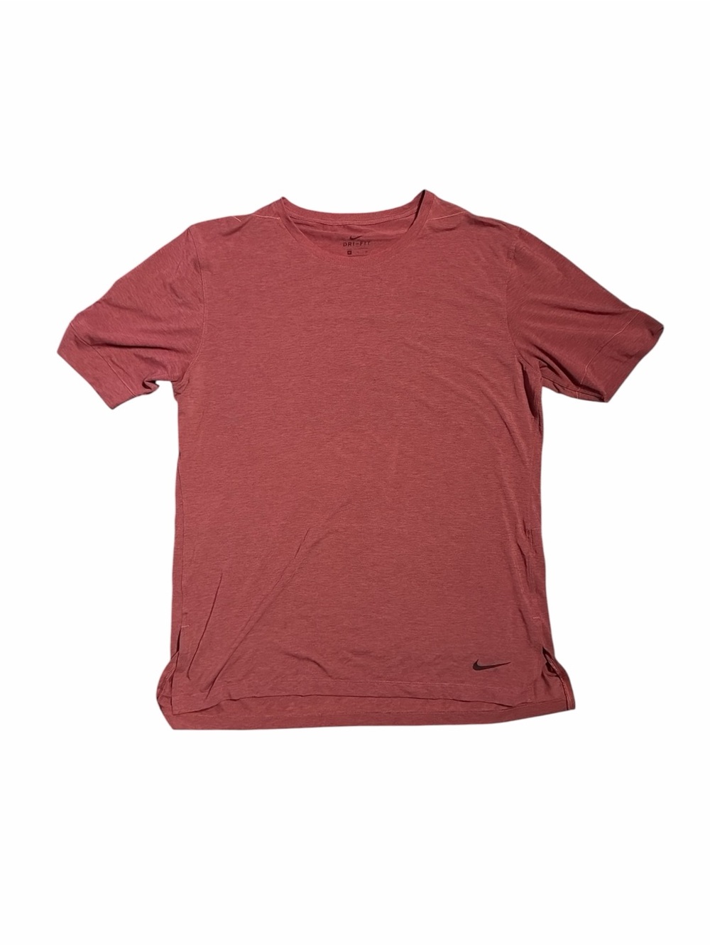 Nike Dri-FIT Heathered Performance T-Shirt Men’s XL Rust Red Athletic Training